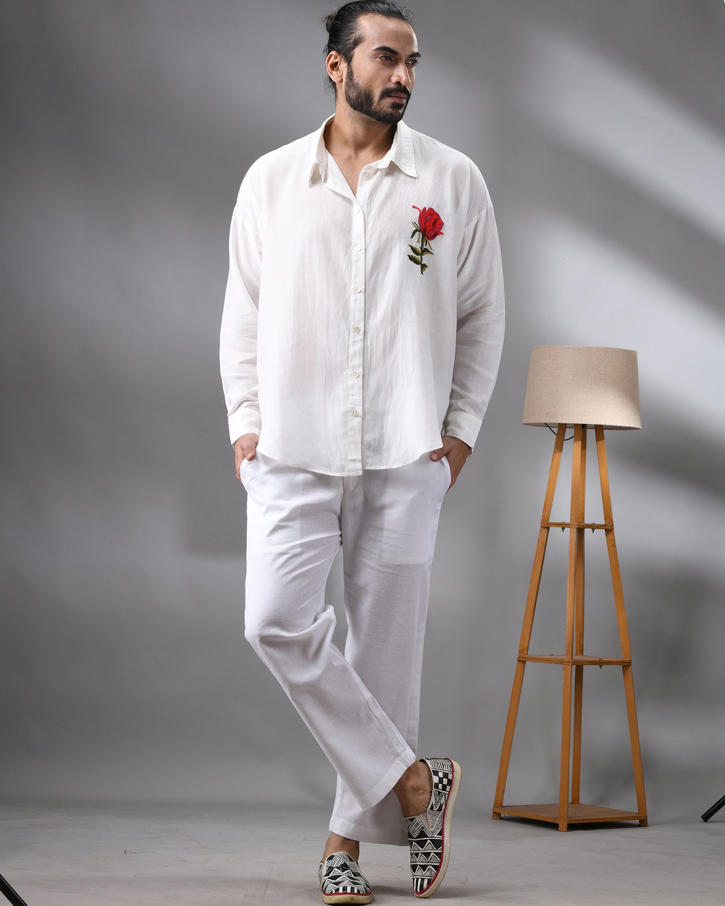 Gulabo - Shirt Full Sleeve Regular Collar Shirt Cotton Silk Blend for Men (Unisex)