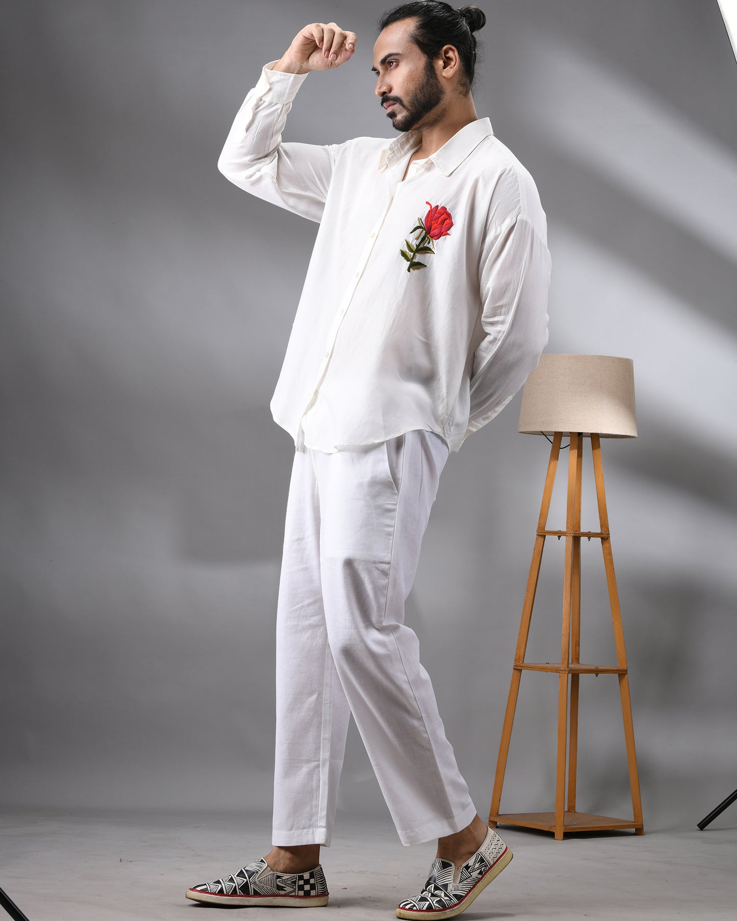 Gulabo - Shirt Full Sleeve Regular Collar Shirt Cotton Silk Blend for Men (Unisex)