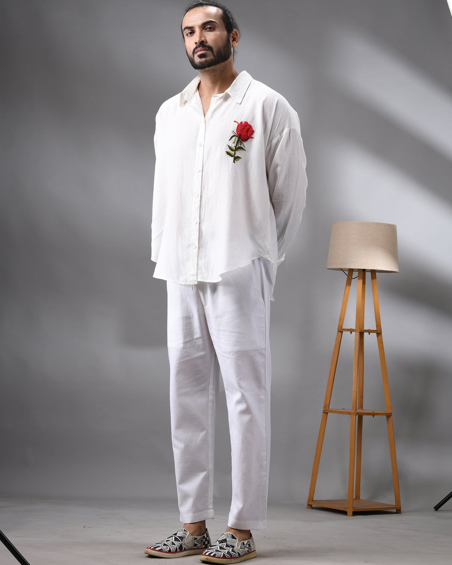 Gulabo - Shirt Full Sleeve Regular Collar Shirt Cotton Silk Blend for Men (Unisex)
