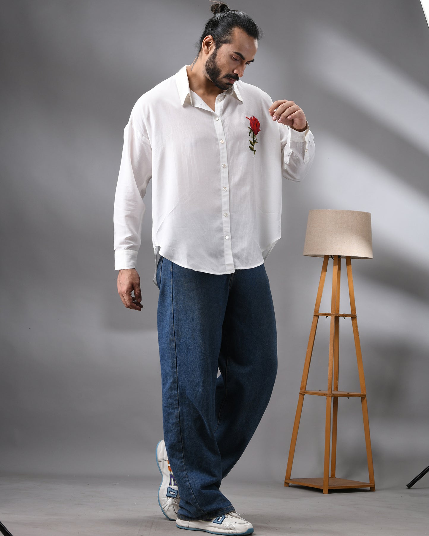 Gulabo - Shirt Full Sleeve Regular Collar Shirt Cotton Silk Blend for Men (Unisex)
