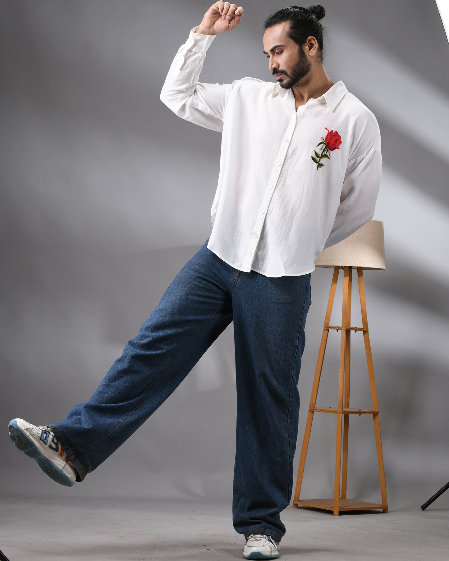 Gulabo - Shirt Full Sleeve Regular Collar Shirt Cotton Silk Blend for Men (Unisex)